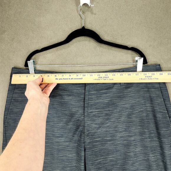 Ben Hogan Golf Short 40 Men Heathered Gray Performance Flat Front Stretch Pocket - Picture 4 of 7